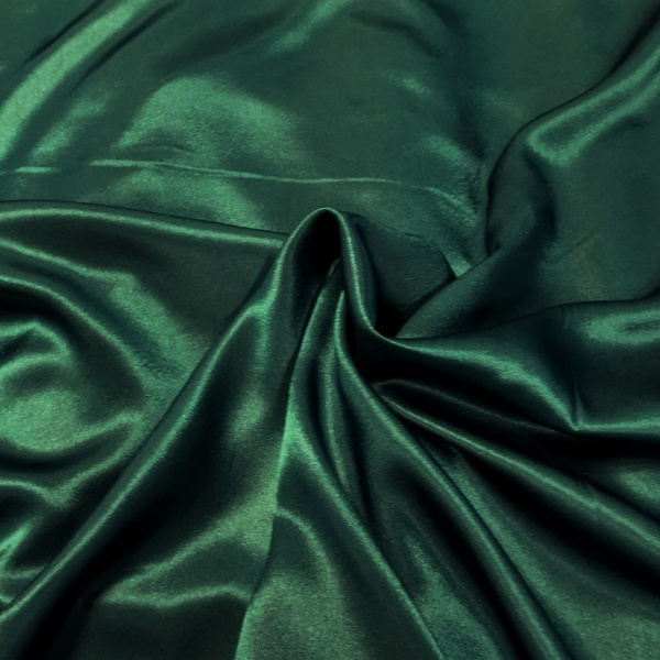 Crepe Backed Satin Forest Green